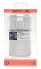 Case Protect Ancus for Samsung Galaxy A3/ Core Prime / XCover 3 Old Leather White