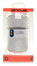 Case Protect Ancus for Apple iPhone SE/5/5S/5C Old Leather White