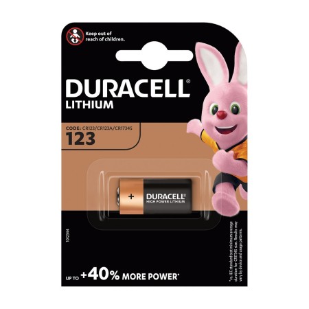 Battery Lithium Ultra Photo Duracell CR123A 3V Pcs. 1