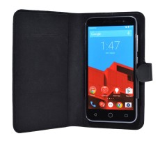 Book Case Ancus Grab Series Universal for Smartphone 4.5" - 5.0" Black