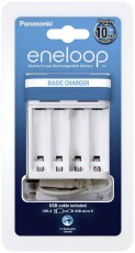 Battery Charger Panasonic Eneloop BQ-CC61E USB for AA/AAA