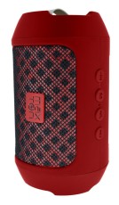 Wireless Speaker Bluetooth Maxton Masaya MX116 3W Red with Speakerphone, Audio-in, MicroSD and FM Radio