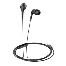 Hands Free Hoco M40 Prosody Earphones Stereo 3.5mm Black with Micrphone and Operation Control Button