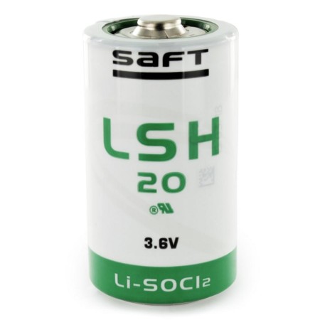 Lithium Βattery Saft LSH 20 Li-ion 13000mAh 3.6V D