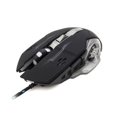 Wired Mouse Media-Tech COBRA PRO BORG MT1119 5 Buttons + Scrolling Wheel Suitable for Lefthanded People