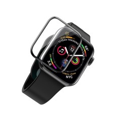 Tempered Glass Hoco 0.15mm Curved Silk Screen 44mm for Apple Watch 4 Black
