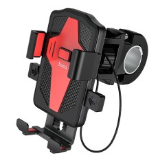 Bicycle Mount Hoco CA73 Flying for Smartphone 4,5"-7" Black-Red