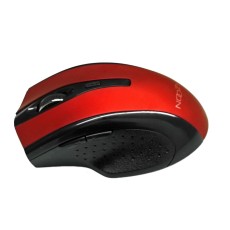 Wireless Mouse Noozy SW-16 USB 6D 2.4GHz with 6 Buttons and 1600DPI Black-Red