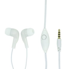 Hands Free Stereo Hisense 3.5mm White with Control Buttons Original 3037853