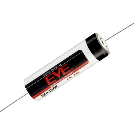 Lithium Βattery Eve CNA Lithium 14500 Li-ion 3.6V AA with Axial Cable