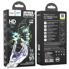 Tempered Glass Hoco G6 Instant Full Screen High-Definition HD 2.5D for Apple iPhone 12 Mini Black 10 Pcs Set