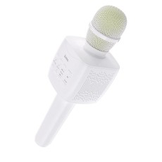 Wireless Microphone and Speaker Hoco BK5 Cantando V.5.0 Silver 5W with Control Buttons and Micro SD Card