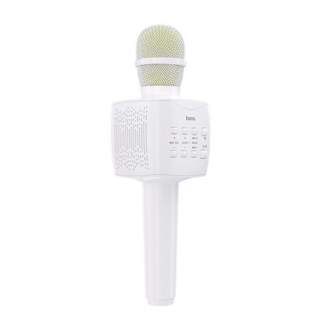 Wireless Microphone and Speaker Hoco BK5 Cantando V.5.0 Silver 5W with Control Buttons and Micro SD Card