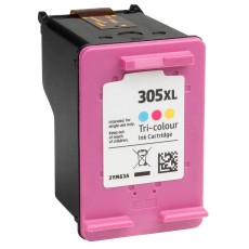 Ink HP Compatible 305XL Pages:375 Colour  for Deskjet, Deskjet Plus, ENVY, ENVY PRO, 2320, 2710, 2720, 2721, 2722, 2723