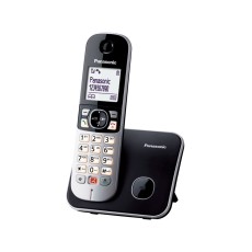 Dect/Gap Panasonic KX-TG6851GRB  with Large White and Speaker Phone Black