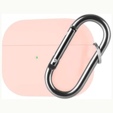 Silicone Case Goospery for Airpods Pro Pink with Hook
