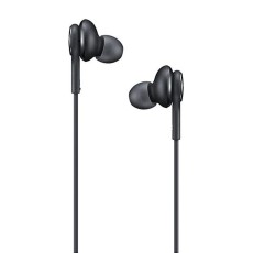 Hands Free Stereo Samsung Earphones EO-IC100BB Type-C Blackwith Microphone and 1.2m Power Button