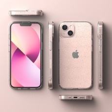 Case TPU Ringke Air for Apple iPhone 13 Mini Glitter Clear