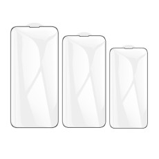 Tempered Glass Hoco G8 3D Full Screen Fine Edge Anti-Fall for Apple iPhone 13 Pro Max/ iPhone 14 Plus  Black Set 10 pcs.