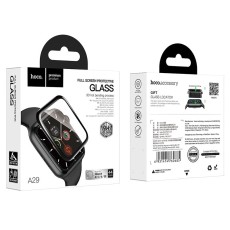 Tempered Glass Hoco A29 0.33mm 9H 3D Hot bending 44mm for iWatch Series4/5/6/SE Black