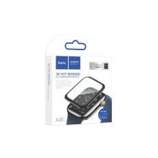 Tempered Glass Hoco A30 0.15mm 9H 3D Hot bending 41mm for iWatch Series7 Black