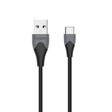 Energizer Bicolor 2.4A USB-C 1.2m Connection Cable Black