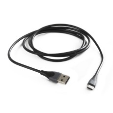 Energizer Bicolor 2.4A USB-C 1.2m Connection Cable Black