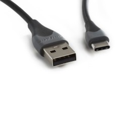 Energizer Bicolor 2.4A USB-C 1.2m Connection Cable Black