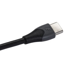 Energizer Bicolor 2.4A USB-C to USB-C  1.2m Connection Cable Black