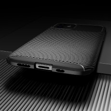 Case Ancus AutoFocus Carbon Fiber για Apple iPhone 12 Mini Black
