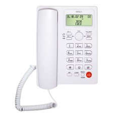 WiTech WT-2010WHT Fixed Digital Telephone with Open Listening White