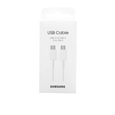 Data Cable Samsung EP-DX310JWEGEU USB-C to USB-C White Original 3A 1.8m