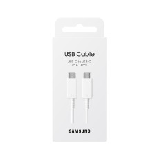 Data Cable Samsung EP-DX510JWEGEU USB-C to USB-C White Original 5A 1.8m