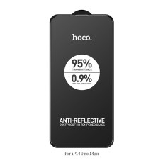 Tempered Glass Hoco A32 Anti Reflective Dustproof 0.33mm για Apple iPhone 14 Pro Max Black
