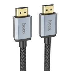 Data Cable HDMI Hoco US03 HDMI 2.0 to 4K 60Hz HD 18Gbps Black 1m Braided