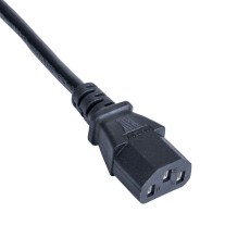 Power Cable Akyga AK-AG-01A British CCA BS 1363 (Typ G) / IEC C13 UK Black 1.5m