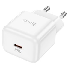 Travel Charger Hoco N32 Glory USB-C PD30W Small Body 5V/3A. The Hoco N32 Glory travel charger is a high-quality charger for your devices that support USB-C technology with Power Delivery (PD) fast charging technology. With an output power of 30W, this ch