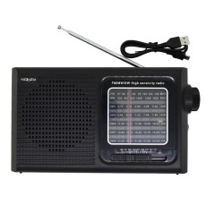 Portable FM Radio Noozy DRB01 FM/MW/SW with Power Supply and Battery