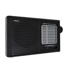 Portable FM Radio Noozy DRB01 FM/MW/SW with Power Supply and Battery