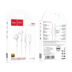 Hands Free Hoco M95 Earphones Stereo USB-C