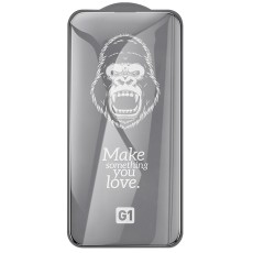 Tempered Glass Hoco Premium Series G1 0.33mm Flash Attach Full Silk Screen HD for Apple 15