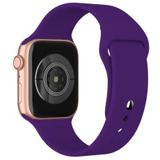 Watchband Noozy 42/44/45/49mm for Apple Watch 1/2/3/4/5/6/7/8/9/se/ultra 1/ultra 2 Purple Silicon Band