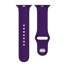 Watchband Noozy 42/44/45/49mm for Apple Watch 1/2/3/4/5/6/7/8/9/se/ultra 1/ultra 2 Purple Silicon Band