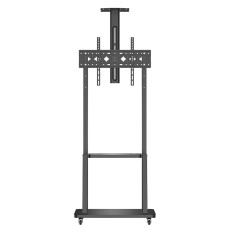Wheeled TV Flor Stand Noozy Y800  for 32'' - 75'' VESA from 100x100mm to 600x400mm. Maximum weight capacity 50kg