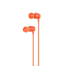 Hands Free Hoco M107 Discoverer Universal Earphones 3.5mm Orange 1.2m