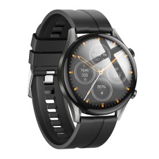 Smartwatch Hoco Y7 Pro IP67 with Call Function Silicon Band Metal Grey