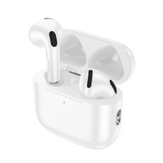 Wireless Hands Free Hoco EW64 TWS V.5.3 300mAh Master/Slave Switch and 4h Talk Time White