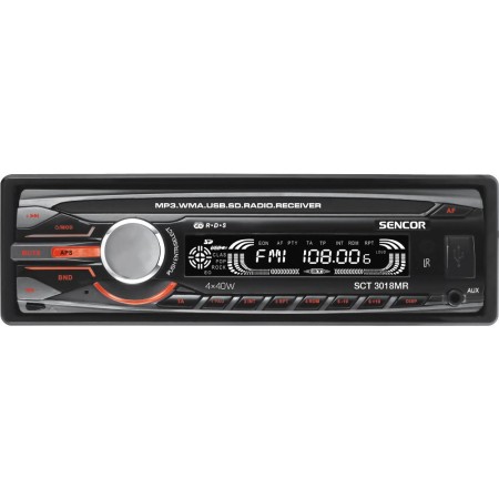 Sencor SCT 3018MR Car Radio with USB/SD/RDS MP3/WMA Player