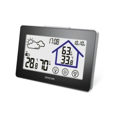 Weather Station - Clock - Alarm Clock Sencor SWS 2850 with Wireless Sensor and LCD Touch Screen
