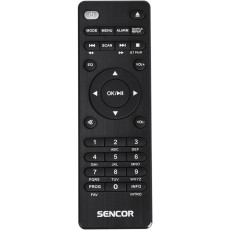 Soundsystem Sencor SMC 5700WDB with Bluetooth, CD, WiFi, DAB FM, 100W (2× 50W), 2 Speakers